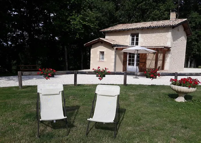 Charmante Maison En Foret Pres D'eymet, Animaux Admis - Fr-1-616-247 בית נופש *