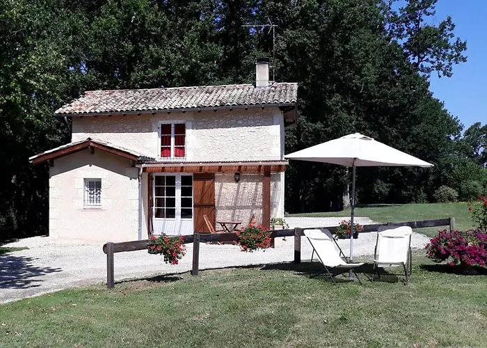 Charmante Maison En Foret Pres D'eymet, Animaux Admis - Fr-1-616-247 *